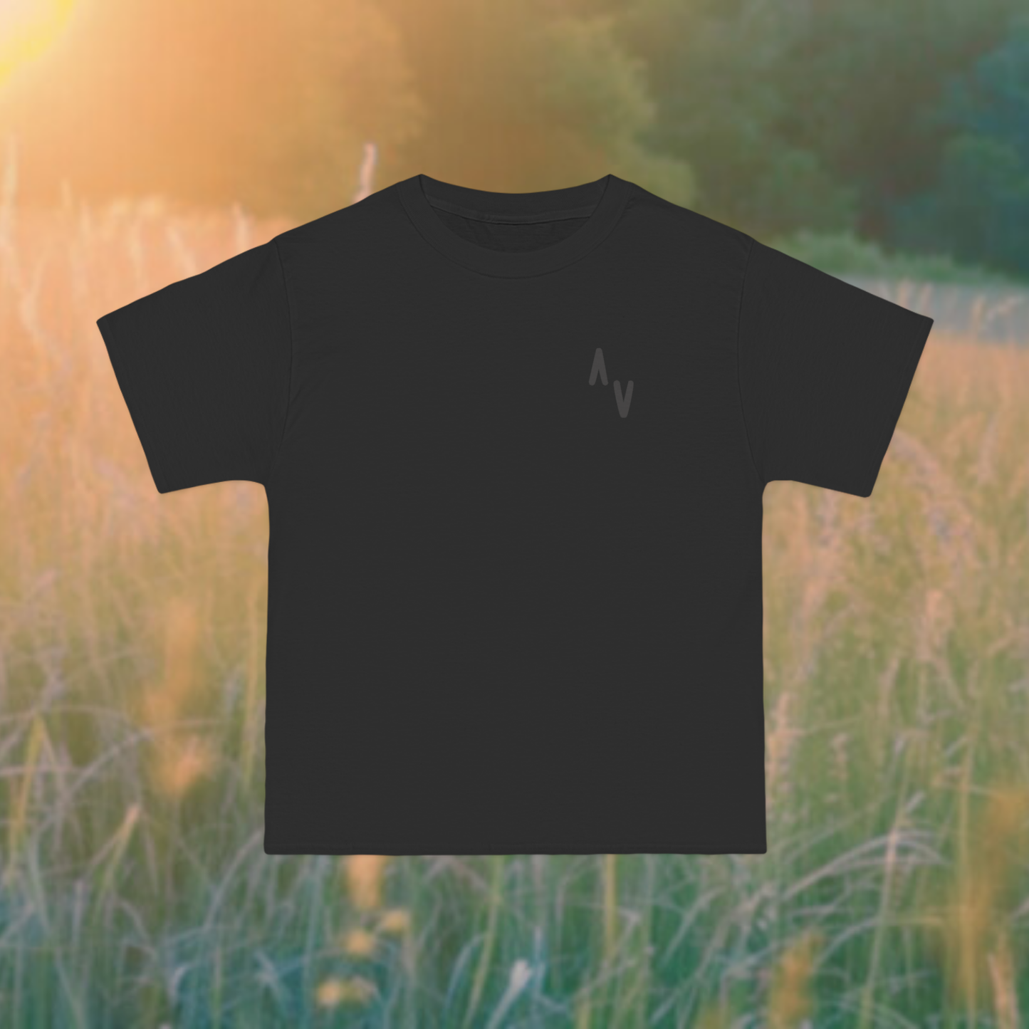 Highs and Lows Tee (Monochrome Black)