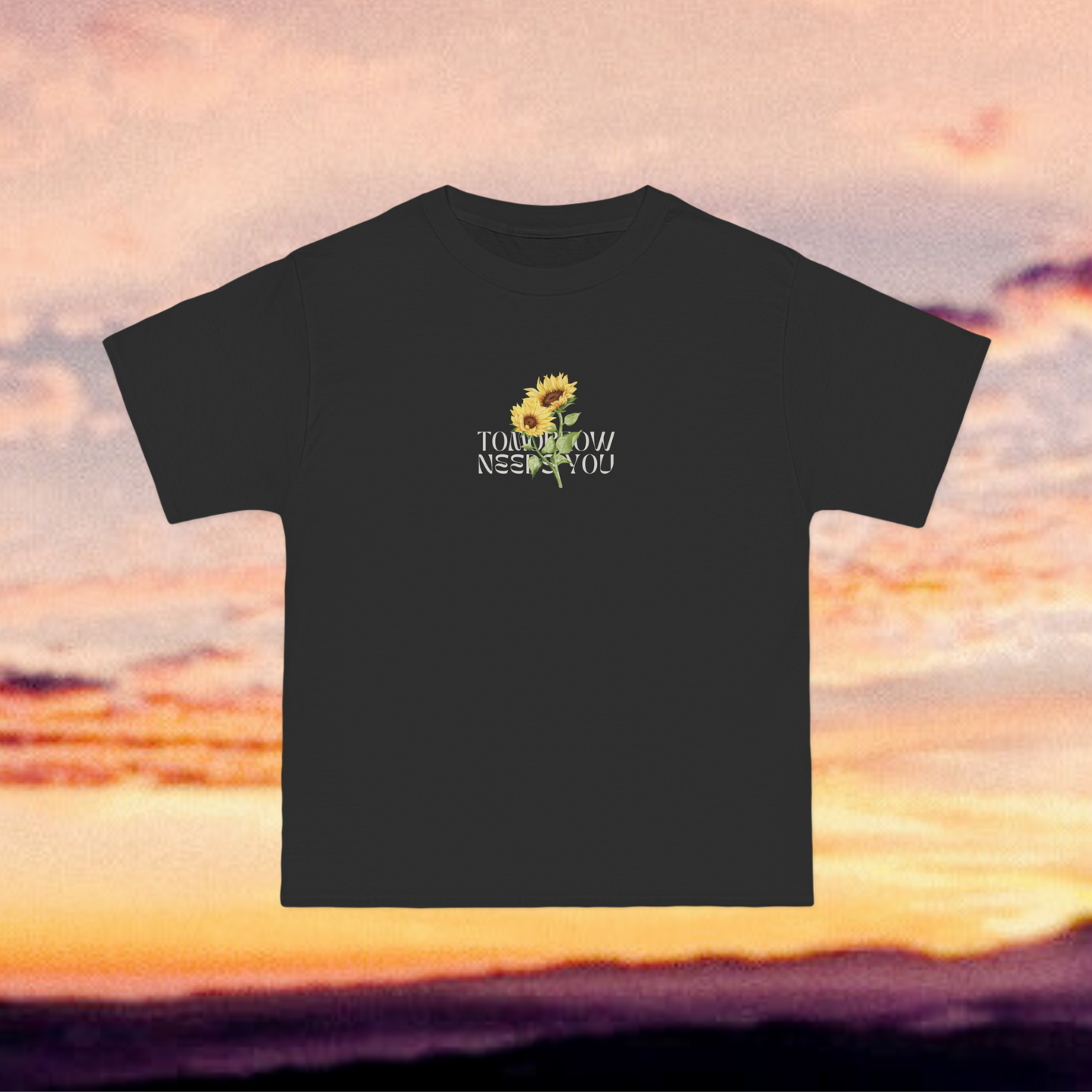 Tomorrow Needs You Tee (Black)