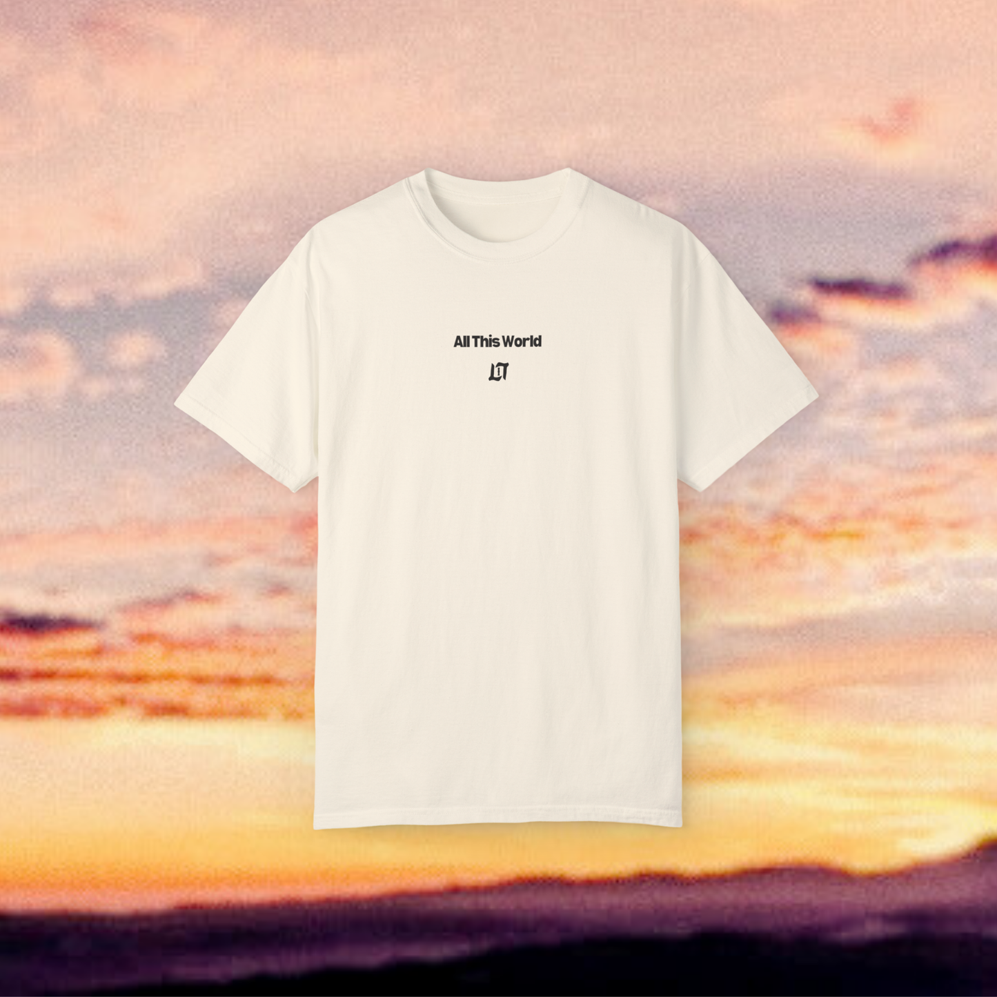 All This World Tee (Tan)