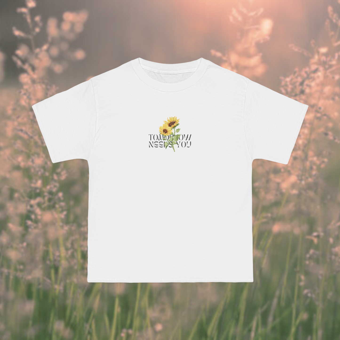 Tomorrow Needs You Tee (White)