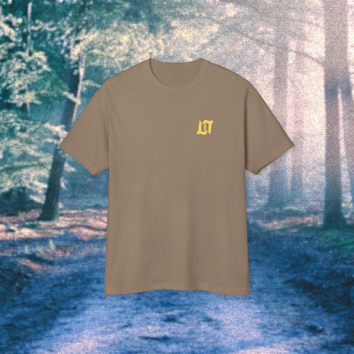 He Left the 99 Tee (Faded Brown)
