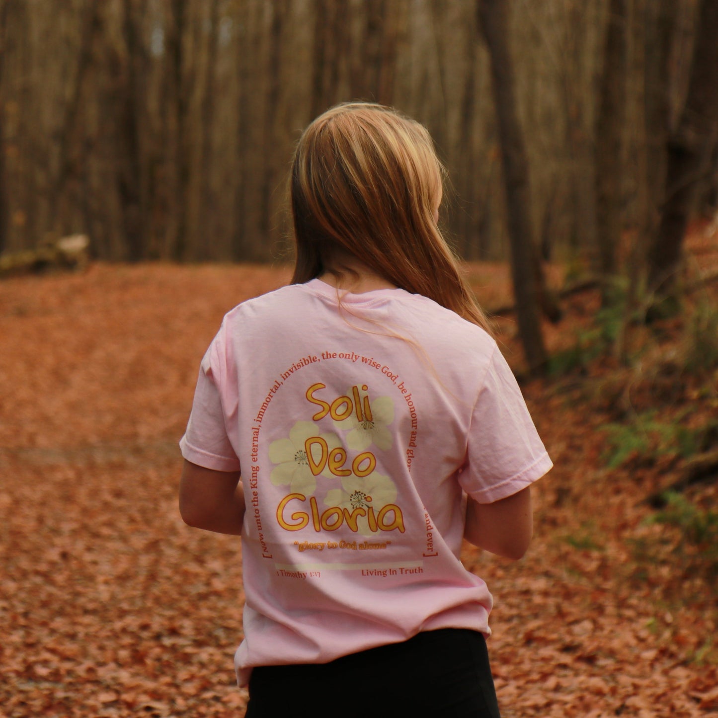 Soli Deo Gloria Tee (Pink)