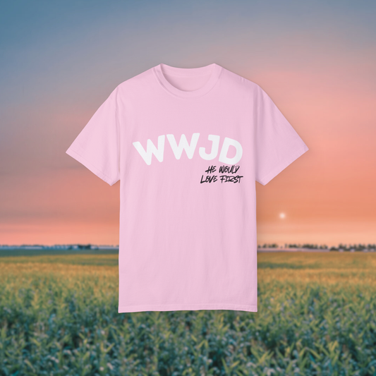 WWJD Tee (Pink)