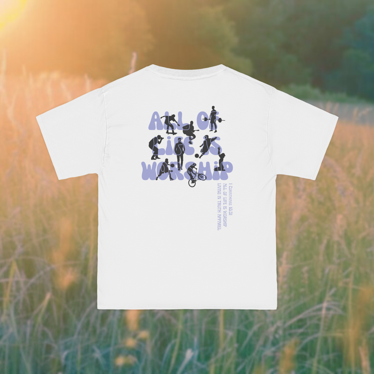 All of Life is Worship Tee (White)