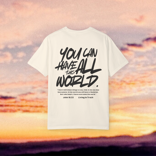 All This World Tee (Tan)