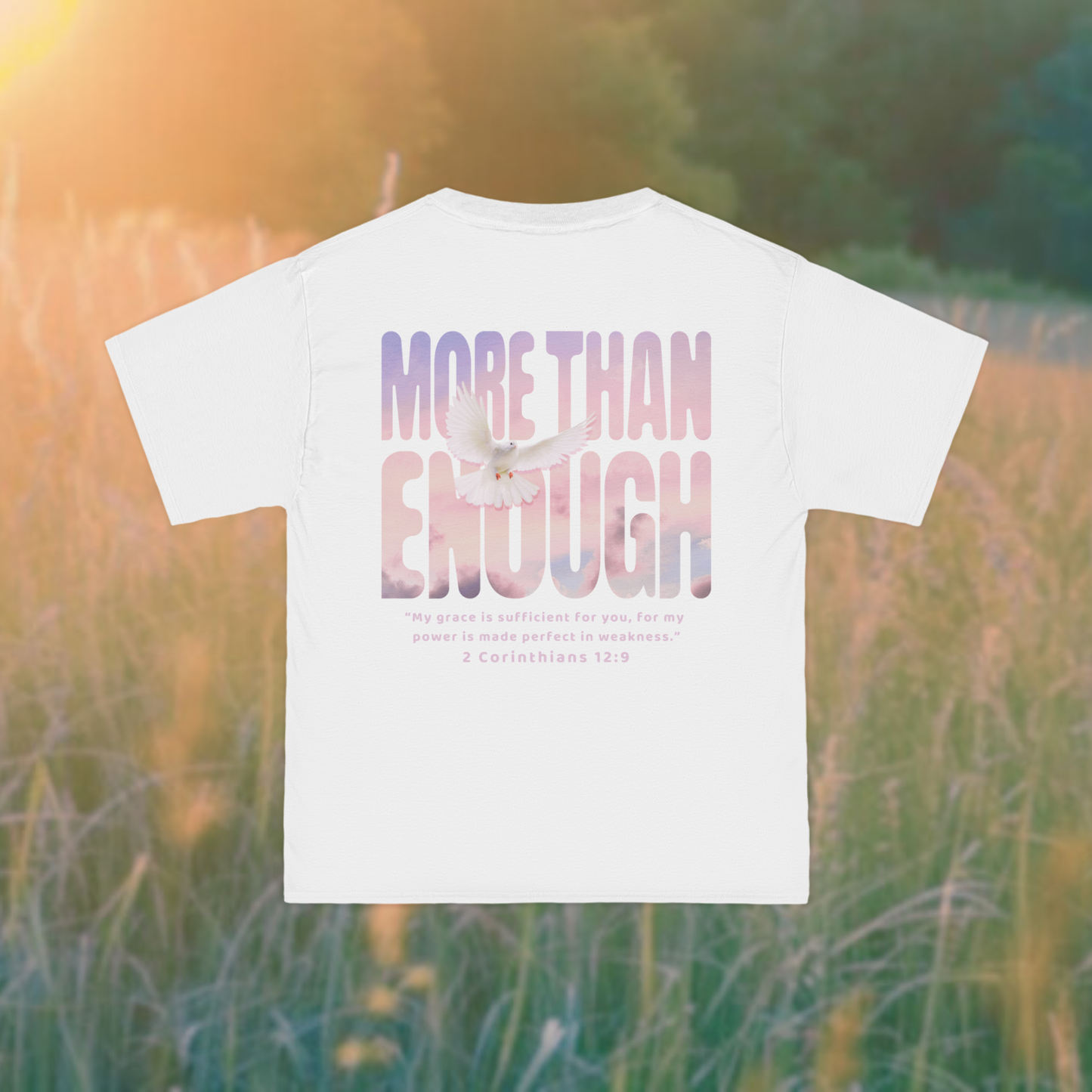 More Than Enough Tee (White)